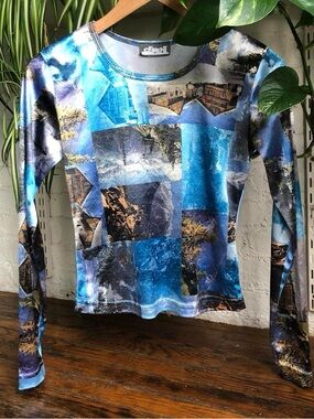 snow baddie top by 90s/y2k brand cement